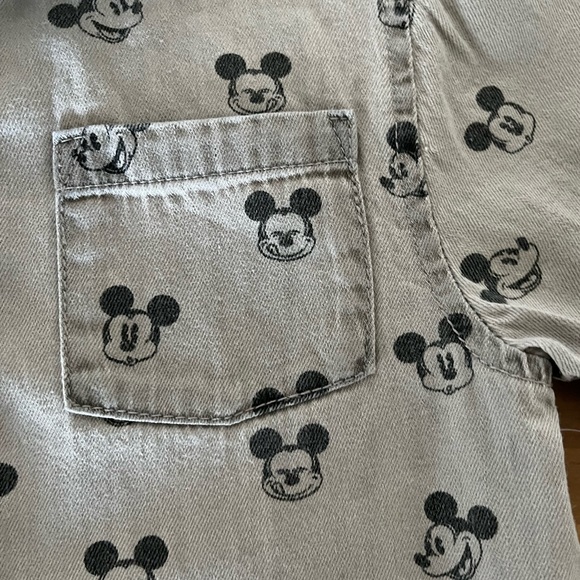 Disney Other - Mickey Mouse button up